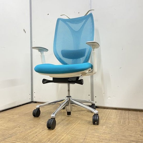 【中古】サブリナ   オカムラ（okamura） 肘付ハイバックチェア