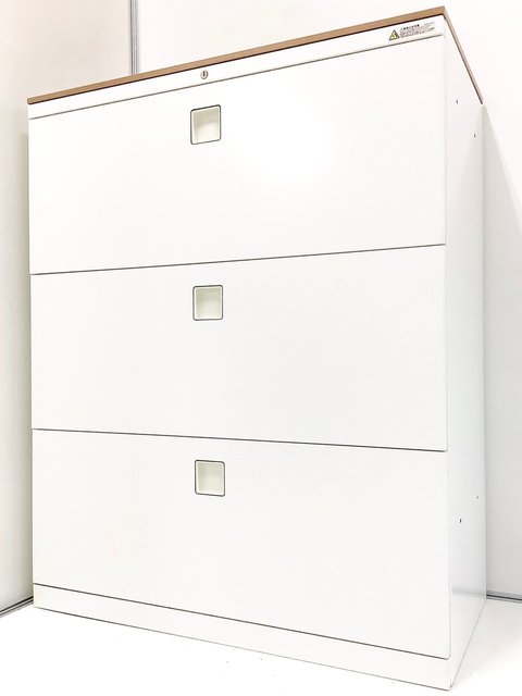 【中古】レクトライン   オカムラ（okamura） ローキャビネット／ラテラル