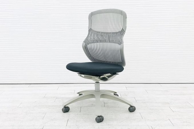 【中古】ジェネレーション  KNGL-50H-L20103 Knoll（ノール） 肘無ハイバックチェア