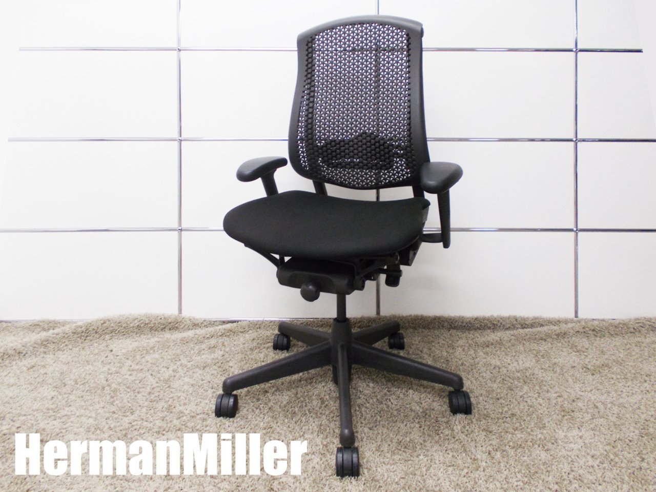 【最短当日発送します！！】HermanMiller/ハーマンミラー　セラチェア 肘付ハイバックチェア　CJ1133AAUCCA1BBG
                        セラ 
                                    中古
            