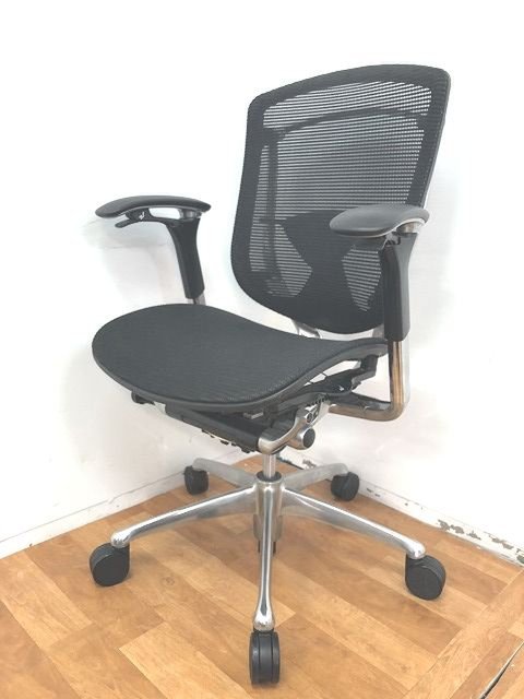 【中古】コンテッサ  CM31AB FBH1 オカムラ（okamura） 肘付ハイバックチェア