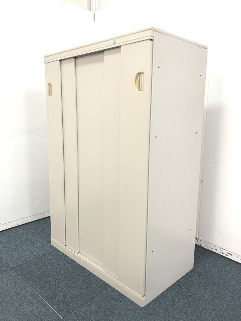 【中古】SA  F5415Y Z13 オカムラ（okamura） ローキャビネット／引き違い