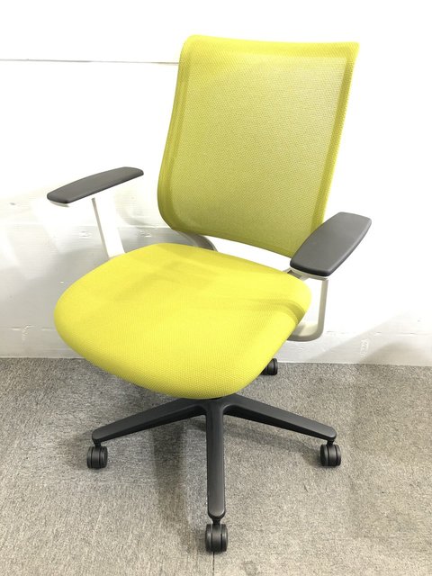 【中古】ミトラ   コクヨ（KOKUYO） 肘付ハイバックチェア