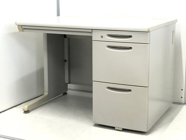 【中古】SDデスクシステム   オカムラ（okamura） 片袖机