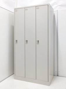 【ご要望の多い3人用ロッカー！】オカムラ/FZシリーズ/3人用ロッカー
