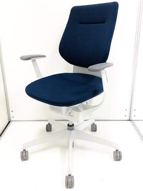 【中古】イング  CRS-G3202E1 コクヨ（KOKUYO） 肘付ハイバックチェア