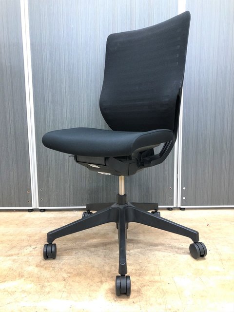 【中古】エピオス   イトーキ（ITOKI） 肘無ハイバックチェア