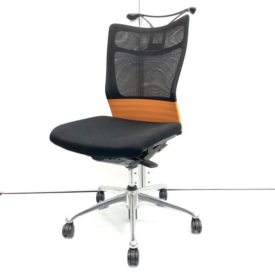 【中古】フィーゴメッシュ   オカムラ（okamura） 肘無ハイバックチェア