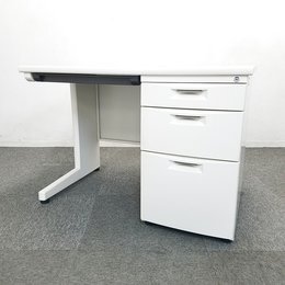 片袖机　イトーキ製　CZN　W1000mmサイズでコンパクト　片袖机　レア　入れ替え　増員　新規購入　おすすめ　