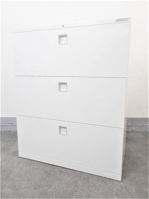 【中古】レクトライン   オカムラ（okamura） ローキャビネット／ラテラル