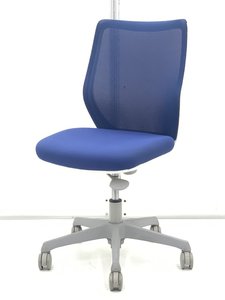 【商品入荷特価！20％オフ！】オカムラ製　CG-M／メッシュタイプ／ブルー色【β9】