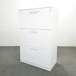 【コクヨ製！】高さ1260タイプ！　ホワイト　収納　本棚　鍵付