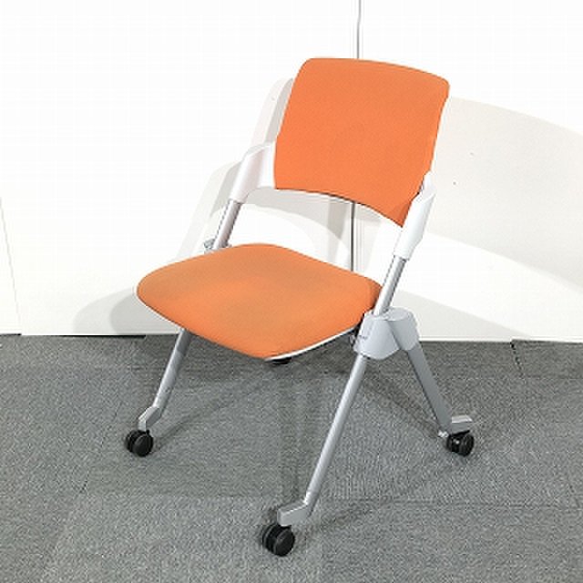 【関西倉庫在庫】 コクヨ KOKUYO アンフィ オレンジ 縦、横どちらでも重ねられます！ 【中古家具】【新大阪】【北摂】【淀川区】【北区】
                        アンフィ 
                                    中古
            