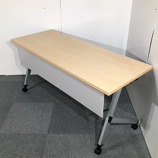 【中古】プラッテ   ウチダ（UCHIDA) スタックテーブル(長机/折りたたみ/会議用)
