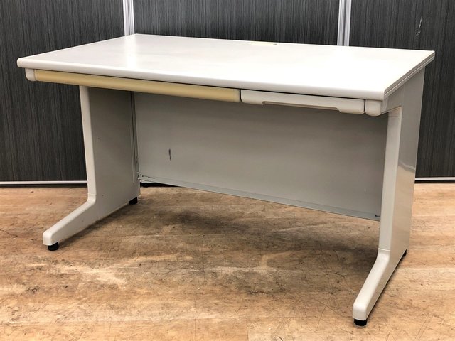 【中古】組立式スチールOAデスクシステム RY-T127 プラス（PLUS） 平机