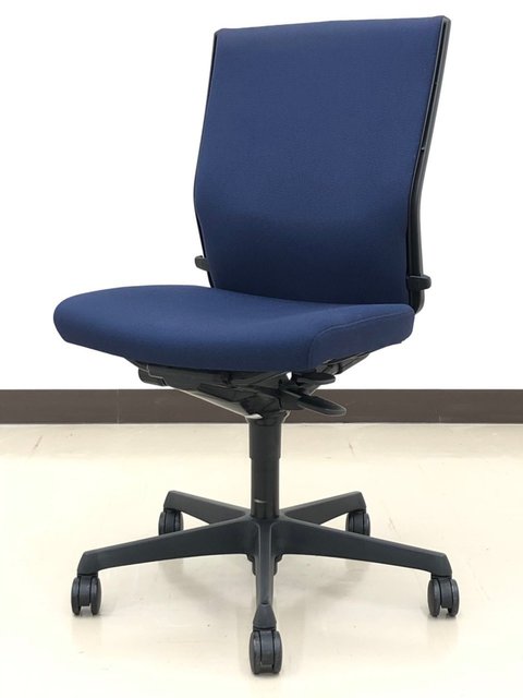 【中古】エスクード（クッション）  C434ZR FFW4 オカムラ（okamura） 肘無ローバックチェア