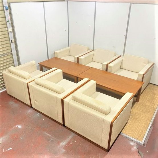 【中古】その他シリーズ  その他メーカー 応接セット一式