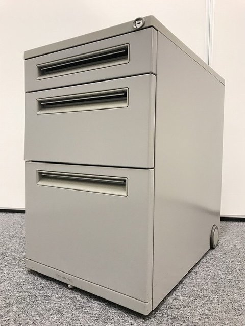 【中古】FEED   ウチダ（UCHIDA) ワゴン3段