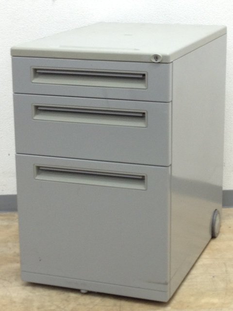 【中古】Feed   ウチダ（UCHIDA) ワゴン3段