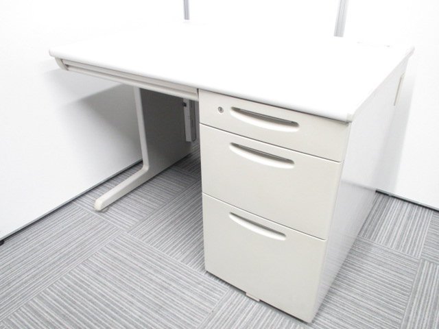 【中古】SDデスクシステム   オカムラ（okamura） 片袖机