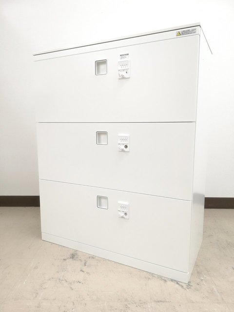 【中古】レクトライン   オカムラ（okamura） ローキャビネット／ラテラル