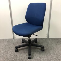 【定番】イトーキ　トルテ　ネイビーブルー　肘なし　ローバック　オフィス　リモートワーク　在宅