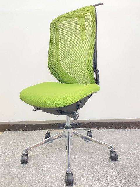 【中古】シルフィー（メッシュ）  C636BR FMP5 オカムラ（okamura） 肘無ハイバックチェア