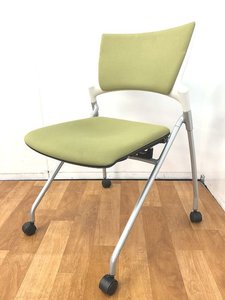 【定価約4万円！！美しいデザイン性と快適な座り心地のネスティングチェア！！】■イトーキ■マノス