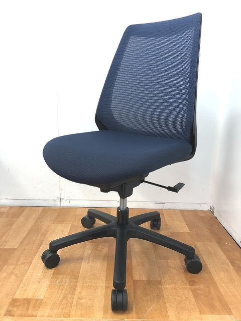 【中古】ノナ  KZ-330JB-T1B2 イトーキ（ITOKI） 肘無ローバックチェア
