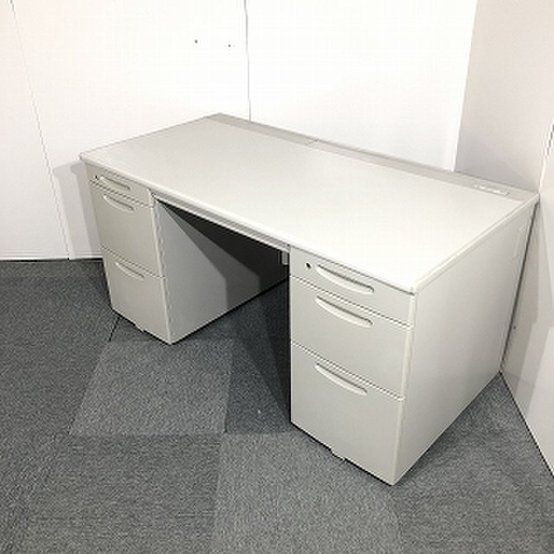 【中古】SD-eデスクシステム   オカムラ（okamura） 両袖机