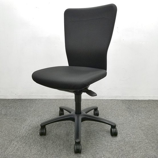 【中古】カロッツァ   オカムラ（okamura） 肘無ハイバックチェア