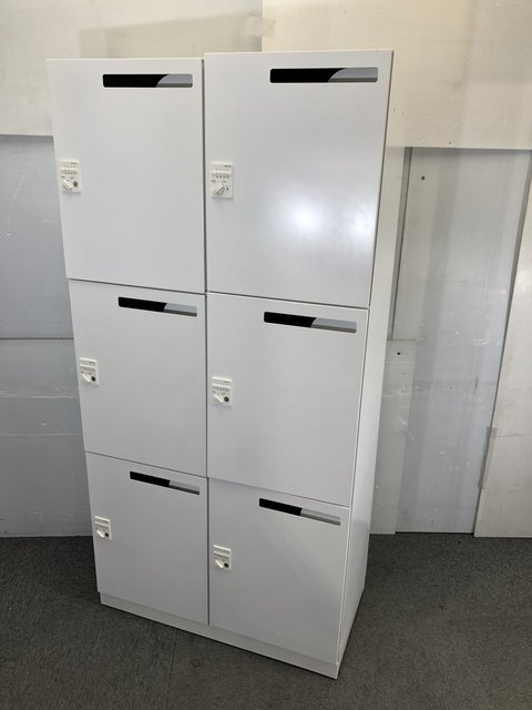 【中古】エディア  コクヨ（KOKUYO） 6人用更衣ロッカー