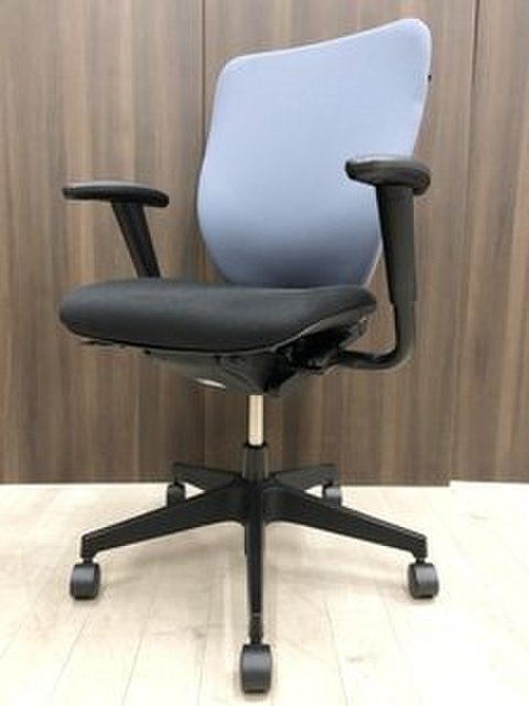 【中古】プラオ  KE-239GHH イトーキ（ITOKI） 肘付ローバックチェア