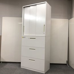 上置き3枚引違＋下置き3段ラテラル/内田洋行/HS