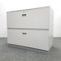 【3台入荷】ご好評につき2段ラテラル書庫入荷！中古　オフィス　キャビネット　イトーキ　棚　書庫