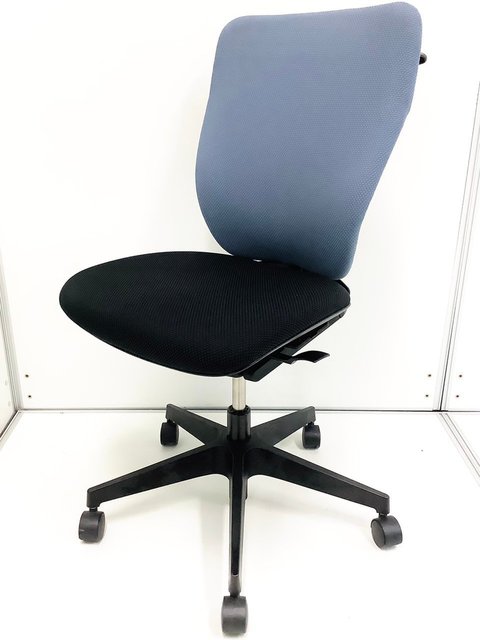 【中古】プラオ  KE-239GHHT1T1N5 イトーキ（ITOKI） 肘無ローバックチェア