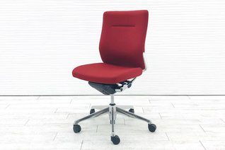 ハイセンスなカラーリング！今ならもれなく揃います！オカムラ/コーラル/肘無し/レッド