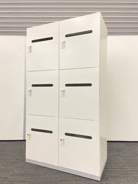 【中古】その他シリーズ  イナバ（INABA) 6人用更衣ロッカー