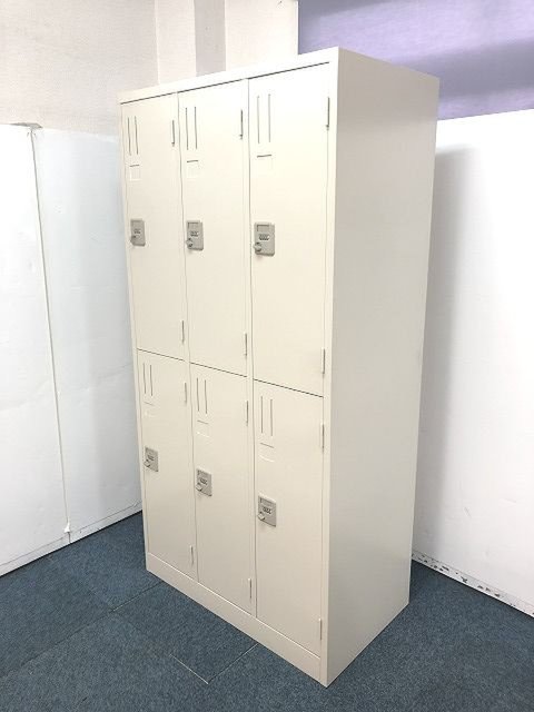 【中古】その他シリーズ  プラス（PLUS） 6人用更衣ロッカー