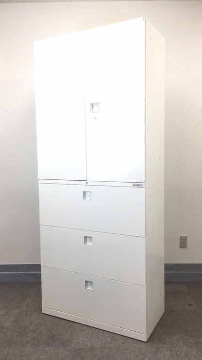 【中古】レクトライン   オカムラ（okamura） ハイキャビネット／その他