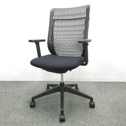 【6脚入荷】座る人の背中に合わせて自在に伸縮し、最適な座り心地をあなたに！中古家具　リサイクル　高級チェア　ハイバック　メッシュ　テレワーク　在宅ワーク　リモートワーク