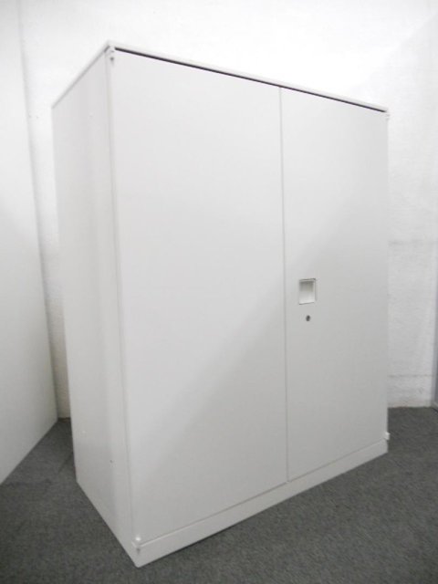 【中古】レクトライン   オカムラ（okamura） ローキャビネット／両開き