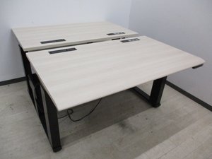 2台限定！入替特別価格！定価約30万今大人気の上下昇降デスク！スイフト(swift)[ベンチタイプ][スムースフォルムエッジタイプ]