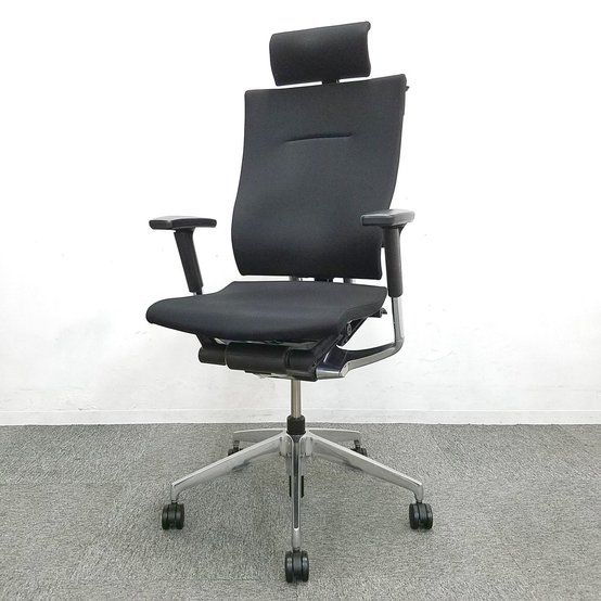 【中古】スピーナ（クロスタイプ）   イトーキ（ITOKI） 肘付ハイバックチェア