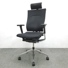 【ヘッドレスト】【ハイバック】【ハンガー付き】イトーキ製スピーナ【高級チェア】