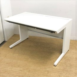 ★スタッフ一押し★引き出し鍵付き(片側のみ)★配線システムに優れたデスク　コクヨ　iS　ホワイト　W1200