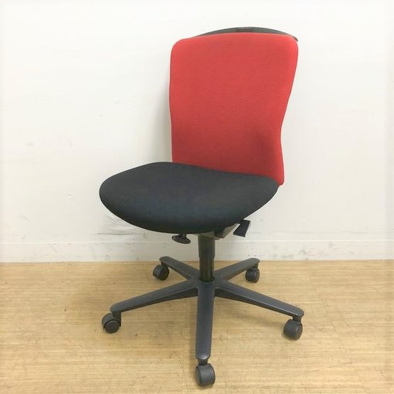 【中古】ルディオ   ウチダ（UCHIDA) 肘無ミドルバックチェア