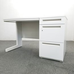 ウチダ製　スカエナシリーズ　W1200片袖机入荷！！【関西倉庫在庫】