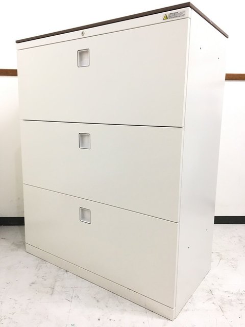 【中古】レクトライン   オカムラ（okamura） ローキャビネット／ラテラル