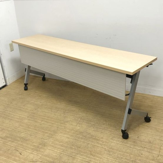【中古】プラッテ   ウチダ（UCHIDA) スタックテーブル(長机/折りたたみ/会議用)